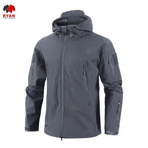 Veste Softshell Unisexe Coupe-Vent, Imperméable et Respirante avec Logo Personnalisé, Conception ODM, Vente en Gros - Product Image 3