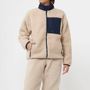 Chaqueta de Forro Polar Sherpa para Hombre, con Cierre Completo, Cálida, Térmica, Informal, para Invierno, Viajes, Senderismo, Ligera, Cómoda, para Clima Frío - Product Image 3
