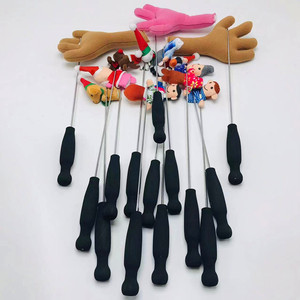 customized Plush stock puppet arm rods Plush Puppet Hand With Stick <b>Soft</b> <b>Stuffed</b> Animal <b>Toy</b> For Party Stress Relief 3 Years - Product Image 3