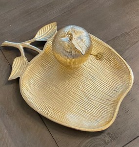 Polished Aluminum Metal Serving <b>Storage</b> <b>Tray</b> Modern Luxury Design Multifunctional Bathroom & Tableware Display Dishwasher Safe - Product Image 4