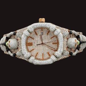 Collar de Lujo Personalizado con Calavera, Diamantes de Moissanita, Elegante y Ajustable, con Correa Ajustable, para Cualquier Ocasión - Product Image 1