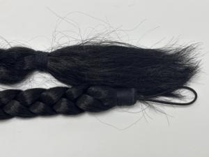 Premium Braided Lotus Fiber Hair <b>Extensions</b> Single Weft Low Temperature Fiber 100g Pelucas Fashion Accessories Conifer <b>Braid</b> - Product Image 4