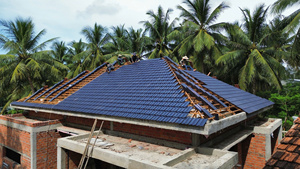 Eratek EC75.75 Structure en Treillis Métallique Léger Bâtiment G550 Norme JIS Revêtement Duracoat Treillis de Toit de Maison Résidentielle Léger - Product Image 3