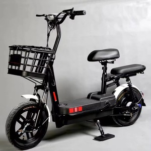 Scooter électrique pliable de 14 pouces, 400W, 48V, avec siège, abordable pour les déplacements en ville - Product Image 1