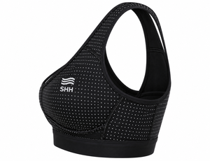Sujetador deportivo sublimado personalizado para mujer, cosido, informal, antiarrugas, transpirable. - Product Image 3