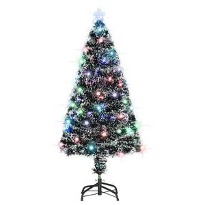 Sapin de Noël pré-éclairé de 4 pieds avec 135 branches et support, lumières de Noël festives de 4 pieds - Product Image 2