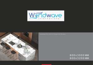 Azulejos de Porcelana Premium de Gran Formato 80x240 80x300 80x320 GVT PGVT Esmaltados Vitrificados Fabricante India Proveedor Global - Product Image 2