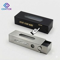 Boîte d'emballage vide pour cartouche de 1g, résistante aux enfants, avec tiroir pour stylo jetable de 1ml, personnalisable en usine, marque blanche