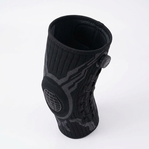 Soporte de Rodilla Ajustable de Tejido con Cierre de Gancho y Bucle, Protección Profesional, Seguridad Deportiva, Tejido Transpirable y Suave para Uso Universal - Product Image 4