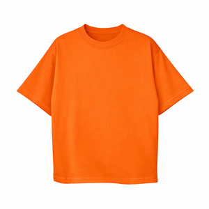 T-shirt vert à manches courtes et col rond pour homme, 100 % coton jersey, coupe classique, couleur unie, tricoté, teint uni - Product Image 3