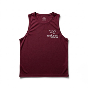 Débardeur de sport décontracté pour homme, extensible et doux, sans manches, séchage rapide, amincissant, pour entraînement, musculation et fitness - Product Image 1