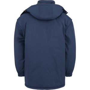 Parka Homme Sur Mesure, Poids Lourd, Grande Taille, Toile avec Rembourrage en Coton, Couleur Rouge - Product Image 6