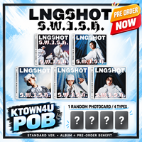 LNGSHOT S.W.I.S.H [Version Standard] / Ktown4u POB] 2ème album EP