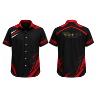 Chemises de course personnalisées avec logo de marque, chemises d'équipe de mécaniciens, chemises de travail F1 personnalisées, vêtements de course