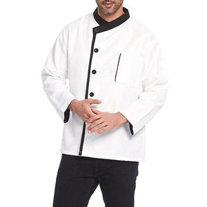 Uniformes de Chef al por Mayor de Alta Calidad, Manga Larga, 100% Algodón Canvas, Transpirables, Hechos a Medida - Product Image 5