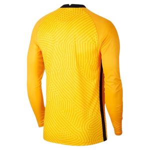 เสื้อฟุตบอลแขนยาวสีเหลืองสำหรับผู้ชาย แบบซับลิเมชั่น ผลิตจากโพลีเอสเตอร์ เหมาะสำหรับการฝึกซ้อมและการแข่งขันกีฬา - Product Image 2