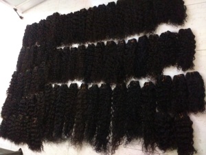 Extensiones de Cabello Humano Virgen Remy Indio Brasileño Seven Hills, Ondulado, Tejido a Mano, Doble Trama, Grueso, 4 Onzas, Color Natural - Product Image 2