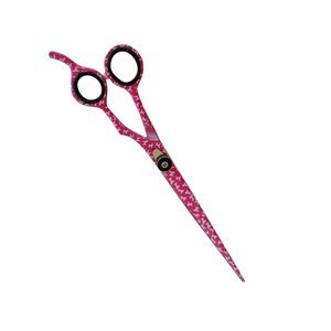 Ciseaux de toilettage en acier inoxydable pour animaux de compagnie Lames droites et tranchantes avec repose-doigt Papier enduit pour une utilisation en beauté Caractéristique de sécurité - Product Image 3