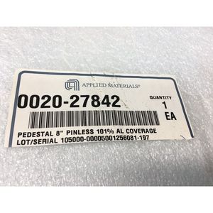 AMAT 0020-27842 PEDESTAL 8" PINLESS 101% AL - Equipo y piezas de semiconductores de confianza de la marca global Legacy - Product Image 3