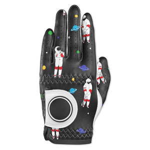 Gants de golf en cuir véritable pour homme, modèle 18, main gauche, respirants, taille moyenne/grande - Product Image 1