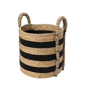 Decor basket neutral decor basket hobo <b>storage</b> basket Scandinavian style basket minimalist home organiser premium home <b>storage</b> - Product Image 2