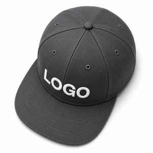 Custom Embroidered Baseball <b>Cap</b> Black Curved Brim Fitted Unisex Sports Promotional <b>Hat</b> - Product Image 2