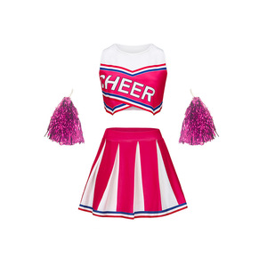 Tenue de cheerleading pour filles avec logo personnalisé – Uniforme au design moderne pour les équipes scolaires, les événements et les activités sportives - Product Image 3