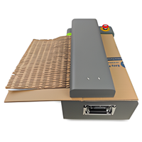 Déchiqueteuse de carton ondulé robuste PANSHI à coupe transversale/en bande, largeur 450 mm, pour carton recyclable de 6 à 10 mm