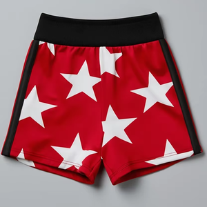 Shorts de boxe élégants en tissu polyester, personnalisation par sublimation, broderie de logo, respirants, taille sur mesure - Product Image 1