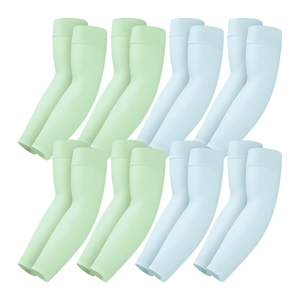 Mangas Protectoras Solares UPF50+ de Color Sólido para Mujer, Tres Cuartos de Largo, Blancas, Amarillas, Rosas, Azules, Venta al por Mayor 2026 - Product Image 5