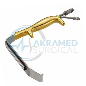 Retractor de Aumento de Senos Tebbetts Premium de 36 mm x 15 cm con Fibra Óptica, Instrumento de Cirugía Plástica con Succión, Certificado CE - Product Image 3