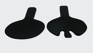 Cuillère à thé en résine LMB en forme d'éventail, design classique, manche court, finition miroir, compatible lave-vaisselle, capacité personnalisable, pour fêtes, durable, Uttar - Product Image 2