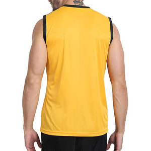 Camiseta Deportiva Transpirable de Punto con Estampado Personalizado para Hombre, Absorbe la Humedad, Secado Rápido, Chaleco Atlético para Entrenamiento en el Gimnasio - Product Image 2