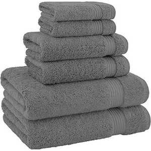 Serviettes de bain modernes pour salle de bain, 100% coton, 600 GSM, lot économique, ensemble de serviettes de luxe pour hôtel et spa, avec grandes serviettes de bain et serviettes de toilette - Product Image 3