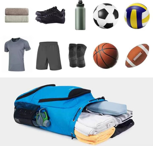Sac de sport professionnel personnalisé pour le basketball, idéal pour les uniformes, les chaussures, les accessoires et les voyages d'équipe - Product Image 2