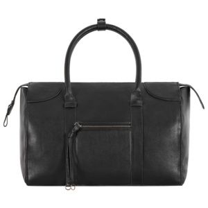 Bolso de Mano de Cuero Genuino con Acabado Metálico Personalizado, Bolso Negro de Cuero, Marca Privada OEM, Venta al Por Mayor, Estilo de Lujo - Product Image 1