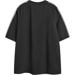 Camiseta Oversize de Malla 100% Algodón para Hombre, Cuello en V, Estampado de Fútbol, Estilo Urbano Hip Hop, Estampado de Estrella, Número Personalizado, Tallas Grandes, Venta al por Mayor - Product Image 5