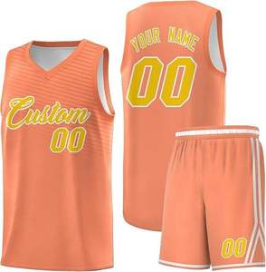Maillot de basketball en polyester respirant, personnalisable, avec logo imprimé par sublimation, couleurs sur mesure, vente en gros - Product Image 3