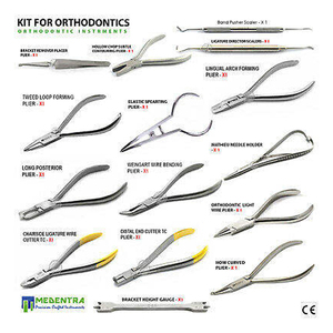 Kit de Colocación de Brackets Dentales, Cortadores de Ligaduras, Pinzas para Colocar Brackets - Product Image 4
