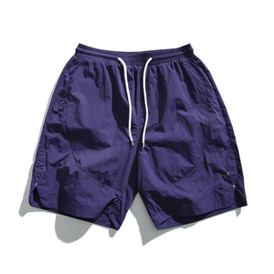 Shorts de course pour hommes en nylon uni, respirants, sportifs, faible MOQ, vente en gros - Product Image 5