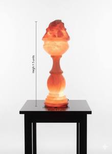 Lampe en sel rose de l'Himalaya, purificateur d'air naturel fait à la main, lumière LED à intensité variable, veilleuse, décoration d'intérieur - Product Image 2