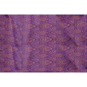 Tissu de décoration intérieure à motif floral, brocart bleu uni Tanchui, vendu au mètre, 44 pouces de large, TFAB TANCHUI BRO01 258 - Product Image 3