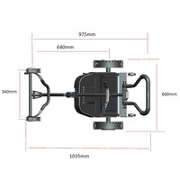 Chariot de Golf électrique tout neuf avec télécommande Caddy de Golf AI Vision suivez-moi