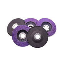 Disques à lamelles abrasifs en céramique 125mm 115mm, grain 40, pour coins, entièrement incurvés, OEM/ODM, Jaze Hardware Taiwan, modèle CFD