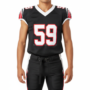Uniforme de Fútbol Americano para Mujer, Manga Corta, Personalizado, OEM, Venta al Por Mayor - Product Image 3