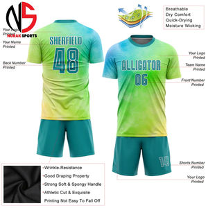 ชุดยูนิฟอร์มซับลิเมชั่นคุณภาพดีที่สุดสำหรับผู้ใหญ่ ผลิตจากผ้าโพลีเอสเตอร์ 100% ชุดกีฬา เสื้อฟุตบอล บริการ OEM ในปี 2026 - Product Image 3