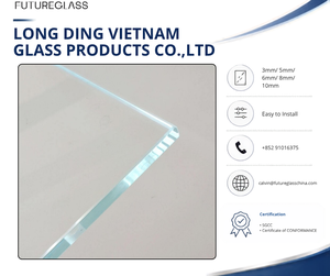 Verre trempé transparent haute résistance aux chocs, épaisseur personnalisée, certifié AS/NZS pour façades de bâtiments de grande hauteur – Vente en gros - Product Image 1