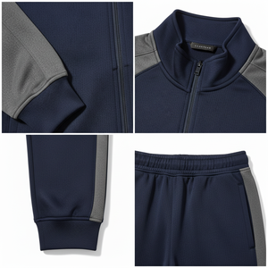 Survêtement d'entraînement de football pour hommes de haute qualité, 100 % polyester, impression par sublimation, noms d'équipe/joueurs personnalisés, séchage rapide, coupe courte - Product Image 4