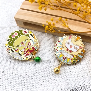 Épinglettes de dessin animé animal en émail de parc à thème utilisé souvenir, Marktex - Product Image 2