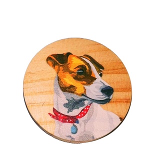 Soporte de Madera Personalizado para Teléfono – Diseño Artesanal de Perro y Gato, Base y Agarre para Smartphone para Escritorio - Product Image 4